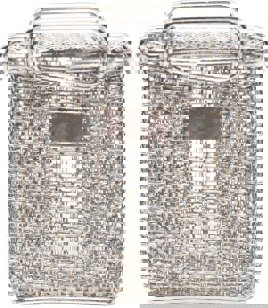 Mesh Basket: Rectangular, Stainless Steel